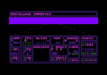 Mission Delta (F) (1985) screen shot game playing